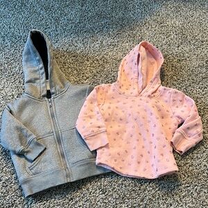 Baby Girl 12mo Hooded Sweaters
